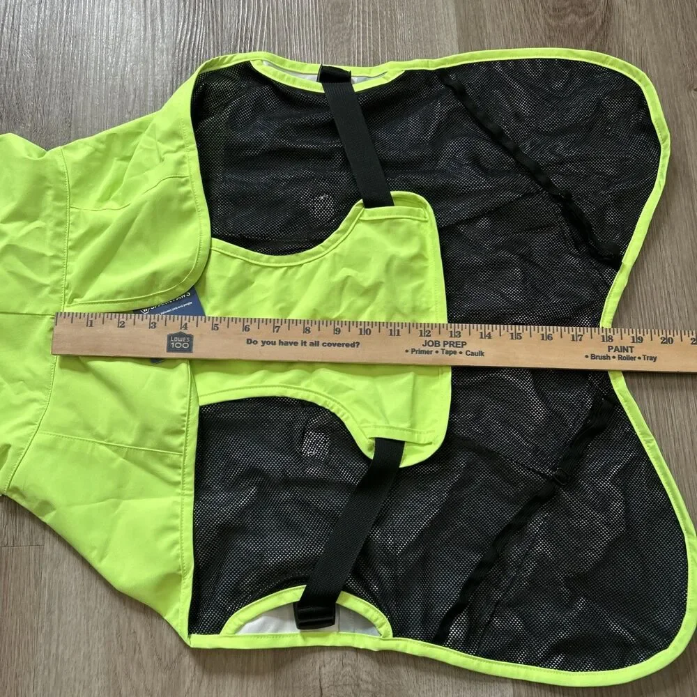 Spark Paws Dog Raincoat 2XL Waterproof Windproof Rain Jacket Reflective NEW